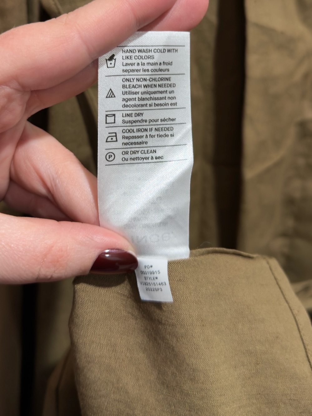Vince Sleeveless Linen Blend Midi Dress Cottonwood 2X Minimalist Work - Picture 11 of 11